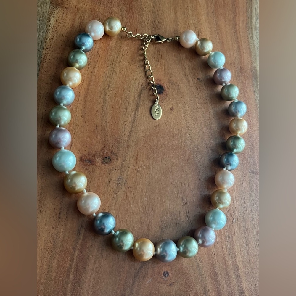 Vintage KJL Kenneth Jay Lane Simulated Pearl Necklace